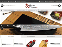 Tablet Screenshot of messer-aus-japan.de
